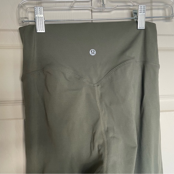 Army Green Lululemon Leggings - Picture 8 of 9